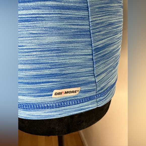 Danskin Now Fitted XS Blue Tank Top - Picture 4 of 6